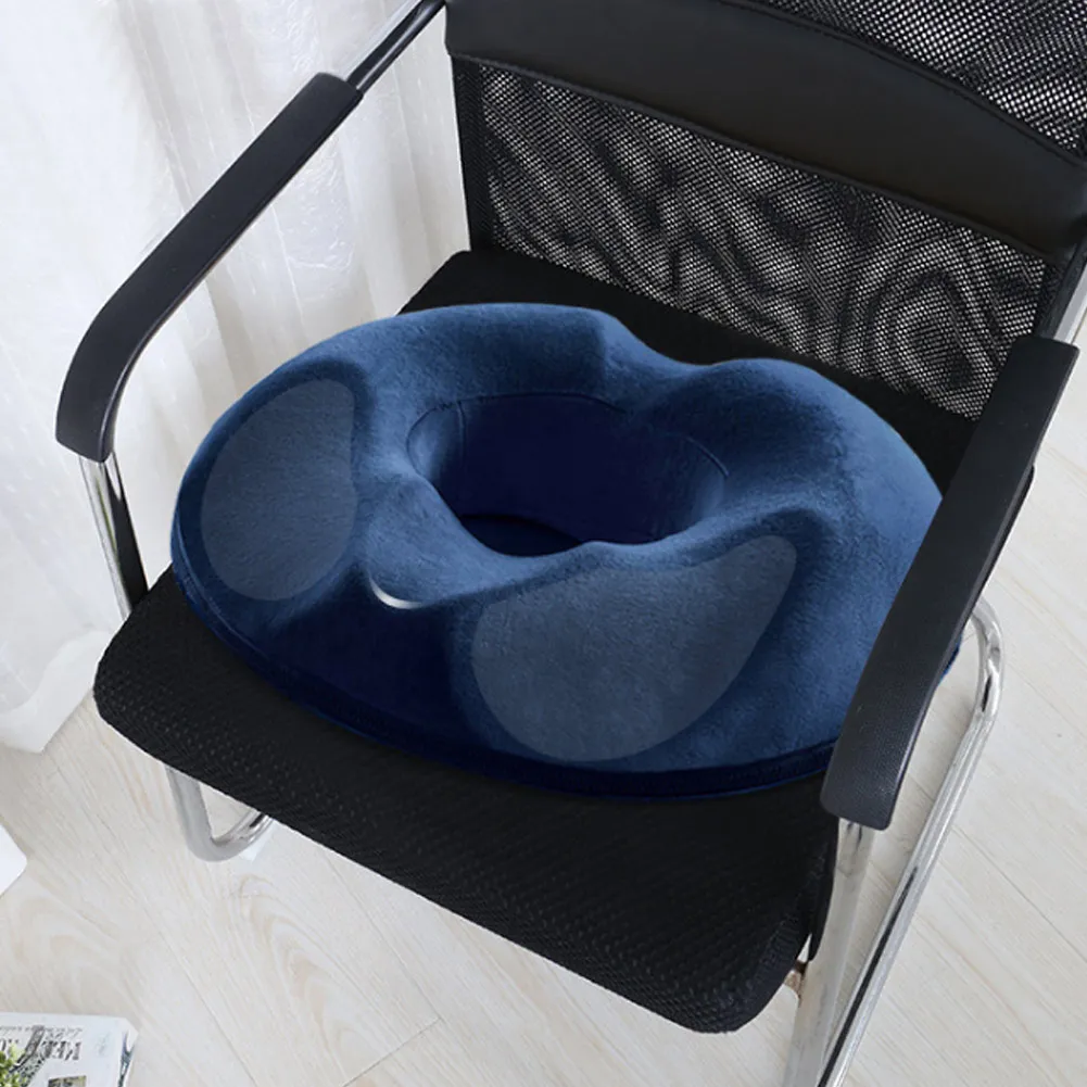 Подушка с пончиком для здоровья Нескользящая подушка из пены эффектом памяти