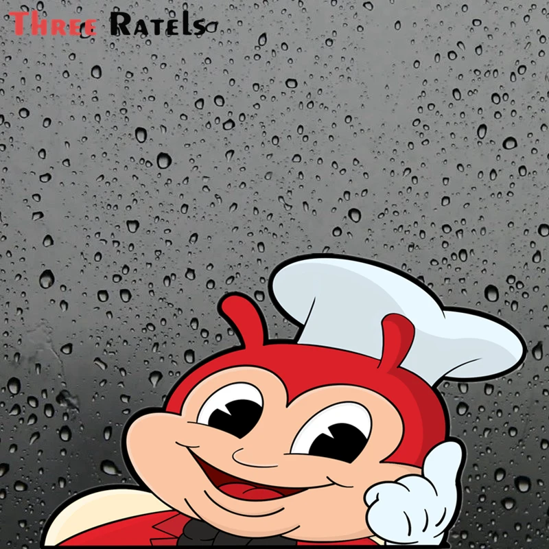 FC267 3D JOLLIBEE аниме Peeker автомобильные наклейки на мотоцикл чемодан домашний декор Телефон LaptopVinyl Decal