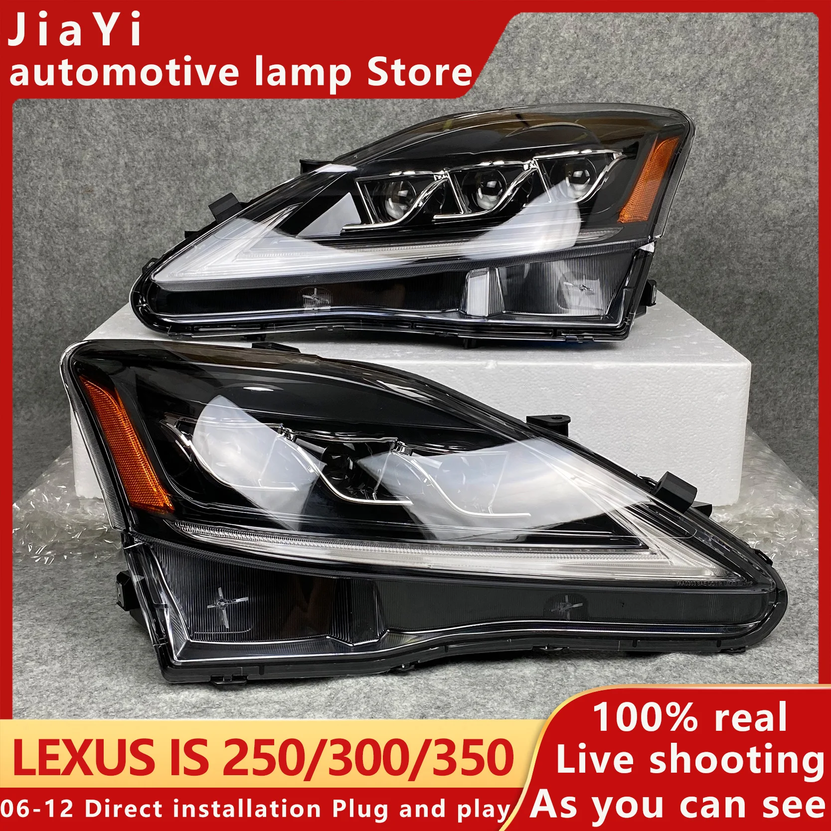 Vland фабрики налобный фонарь для Lexus IS250 350 2006 2012 полный светодиодный головной