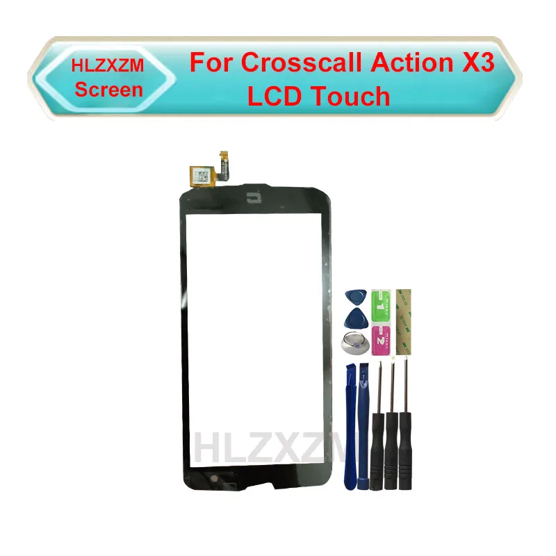 Для Crosscall экшн X3 сенсорный Экран без ЖК-дисплей Дисплей планшета Сенсор Замена с
