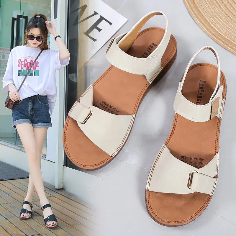 

2021 new soft bottom non-slip fashion simple casual comfortable sandals 2359