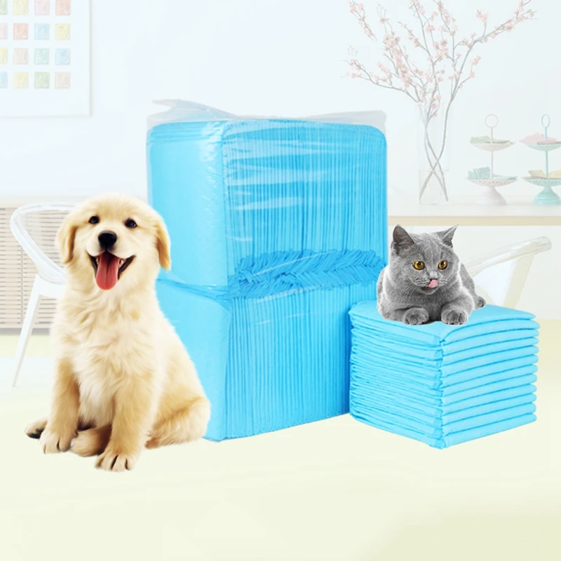

Super Absorbent Dog Diapers Breathable Training Pee Pads Sanitary Pants for Cats Dog Diapers Cage Mat Pet Supplies Puppy Diaper