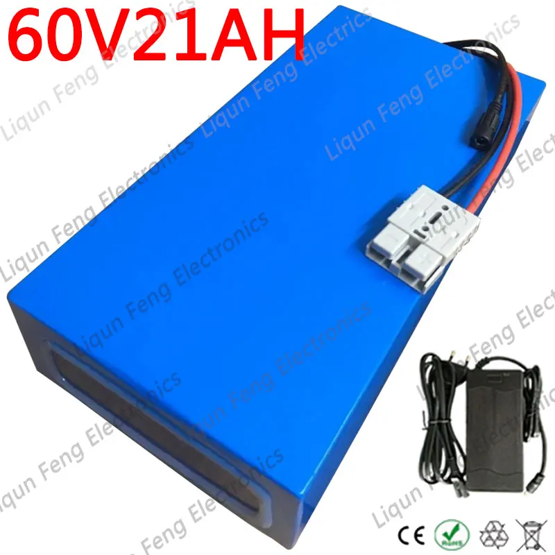 Таможенный налог 60V 1500W 1800W электрический скутер Батарея 60V литиевая Батарея пакет 60V 15AH 18AH 20AH Электрический велосипед Батарея