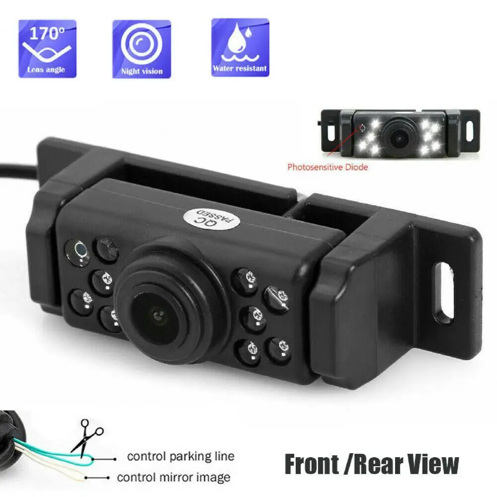 

Car Camera Night Vision Anti-corrosive External IP68 Waterproof 9LEDs Front View/Parking Camera for SUV Car Accessories