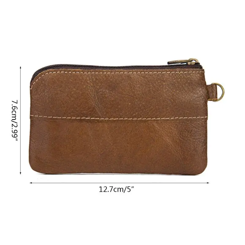 Высококачественный модный кожаный кошелек для монет женщин и мужчин карт клатч