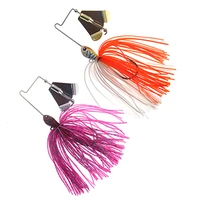 1pcs 12g buzz bait skirt fishing lures spoon spinnerbait topwater buzzbait skirts lure for pike snakehead bass fishing tackle