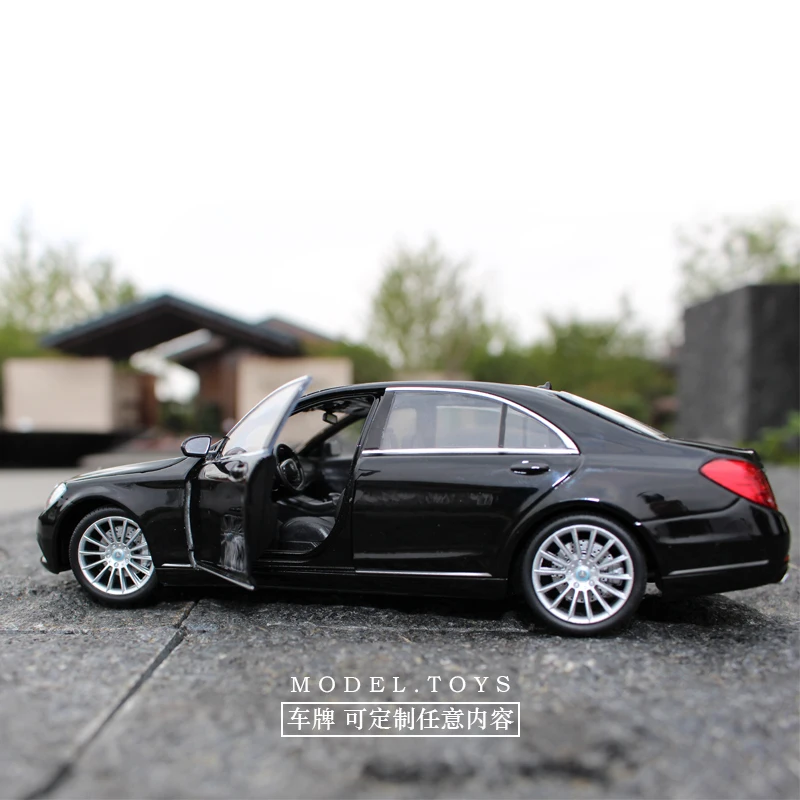WELLY 1:24 Mercedes Benz S-Class спортивный автомобиль моделирование сплав модель автомобиля ремесла украшение Коллекция игрушек инструменты подарок