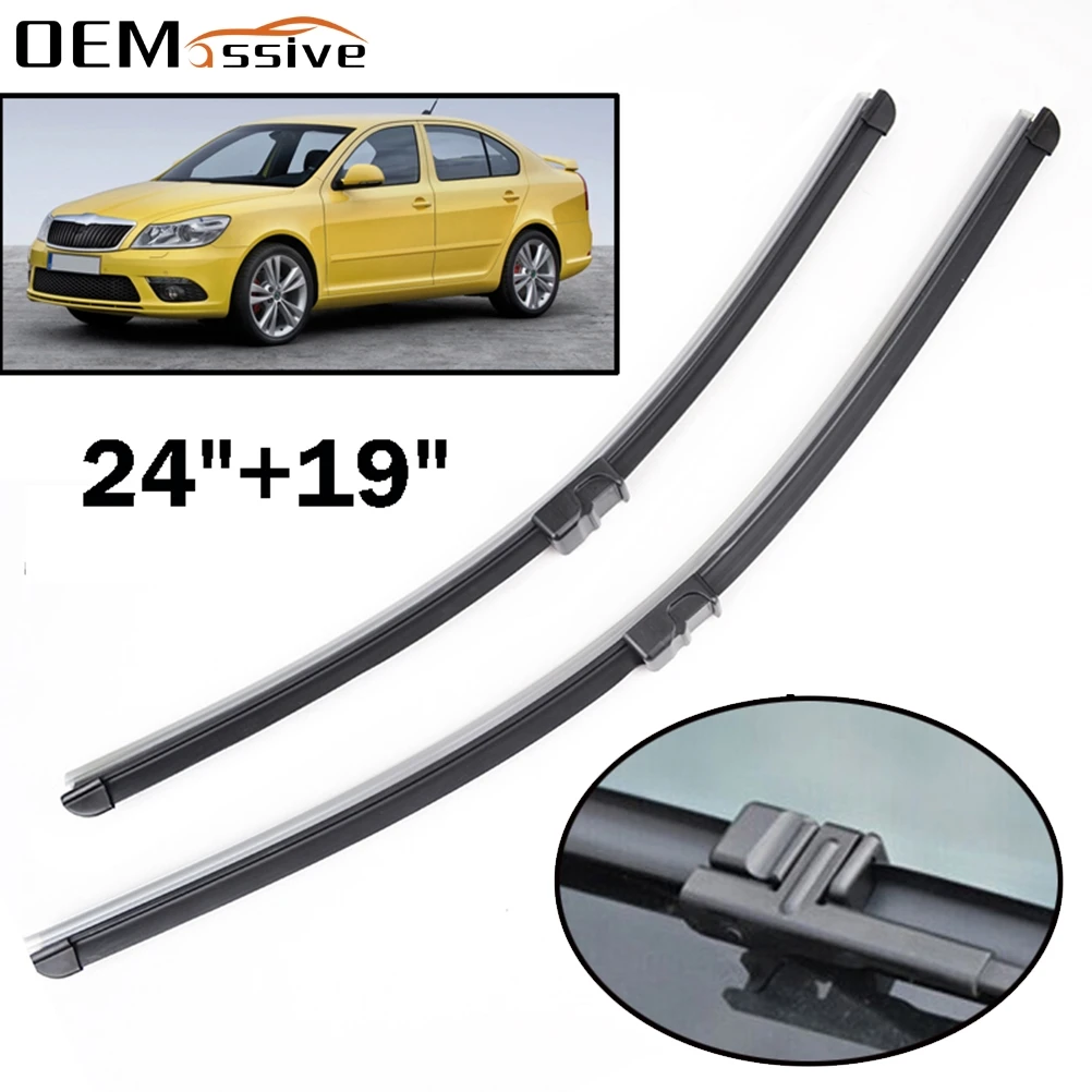 Стеклоочистители для лобового стекла Skoda Octavia A5 1Z MK2 2004 2005 2006 2007 2008 2009 2010 2011 2012 24