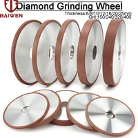 1pc parallel diamond grinding wheel 150mm200mm circle abrasive tool for tungsten steel milling cutter power tool accessories