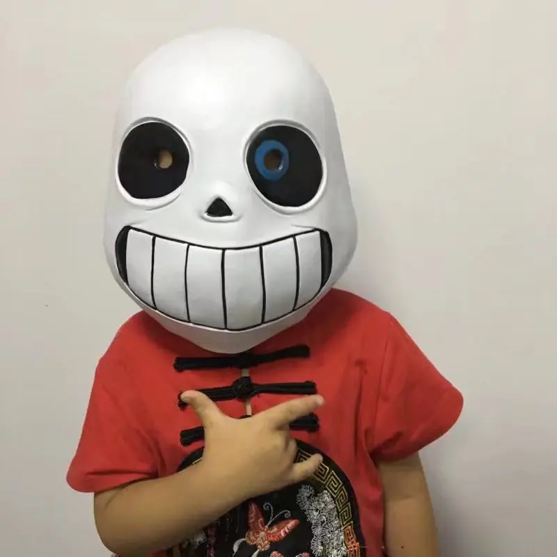 Маска для косплея по мотивам игры undertale sans светящиеся маски папируса детей и