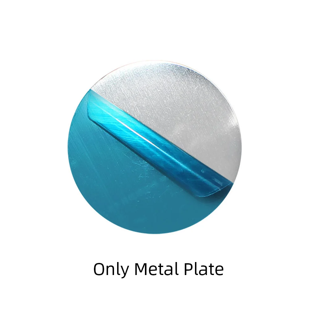 Metal Plate Магнитный автомобильный держатель для телефона для iPhone X, XR, samsung, S9, gps, вращение на 360 градусов, крепление на вентиляционное отверстие, универсальная подставка для мобильного телефона - Цвет: Metal Plate