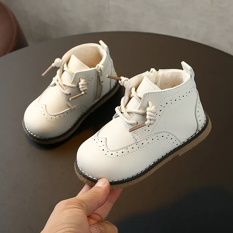 Зимние Детские хлопковые ботинки Martin для отдыха девочек Детская От 1 до 3 лет