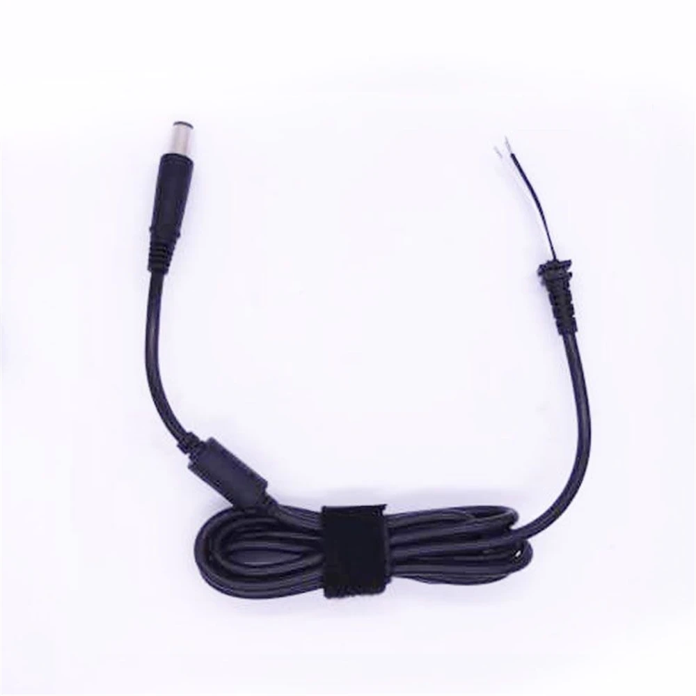 

100Pcs 1.5M 5A DC Power Charger Plug Cable DC cables for Dell Laptop Ac Adapters With 7.4*5.0mm Tip with pin Wholesale