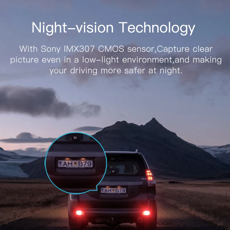 DDPai WiFi Автомобильный видеорегистратор Minione HD ночного видения 1080P Dash Cam F1.8 sony IMX307 nightwis 32GB Автомобильный видеорегистратор