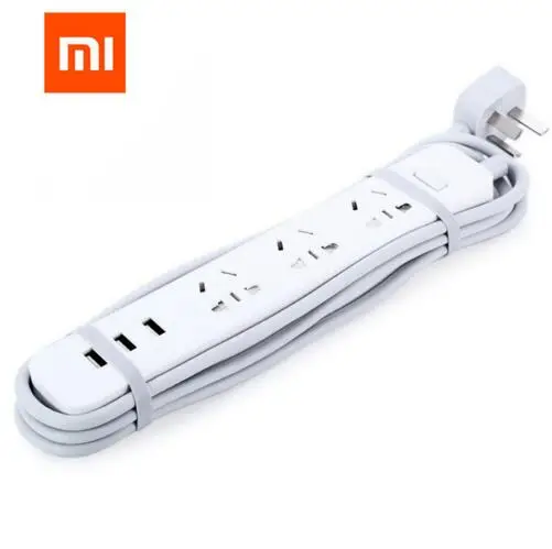 Оригинальный удлинитель питания Xiaomi mi для умного дома зарядка электроники 3