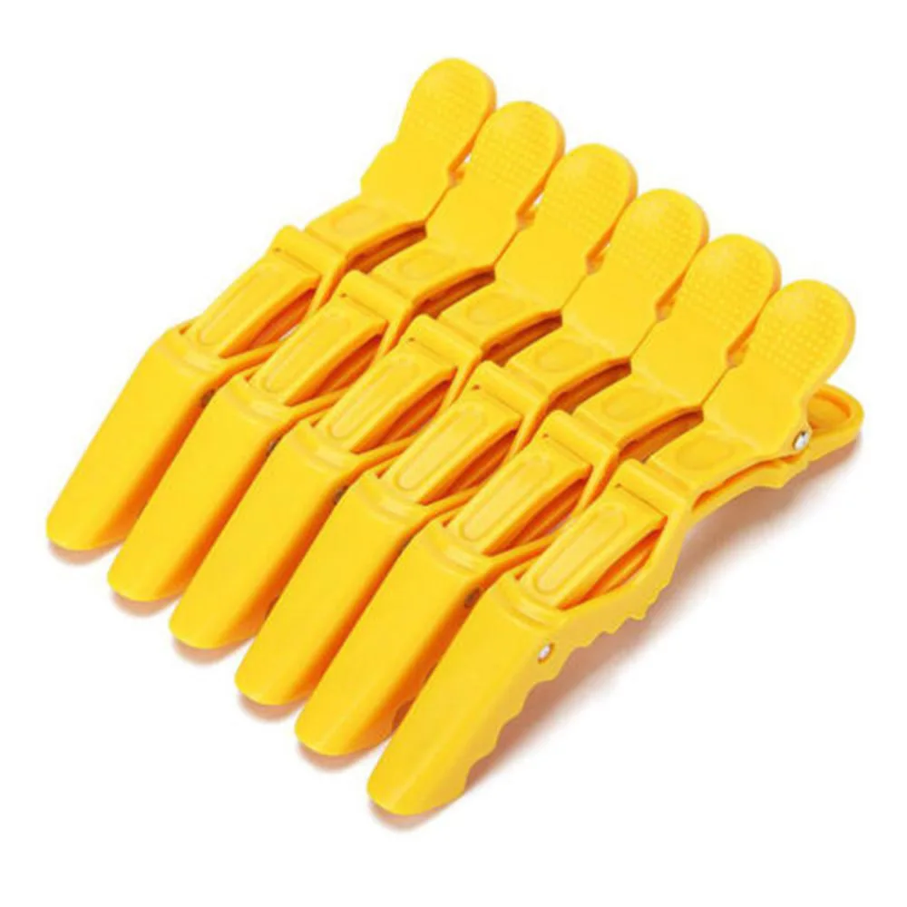 1/6X Черный матовый зажим для Секции волос инструмент парикмахерской