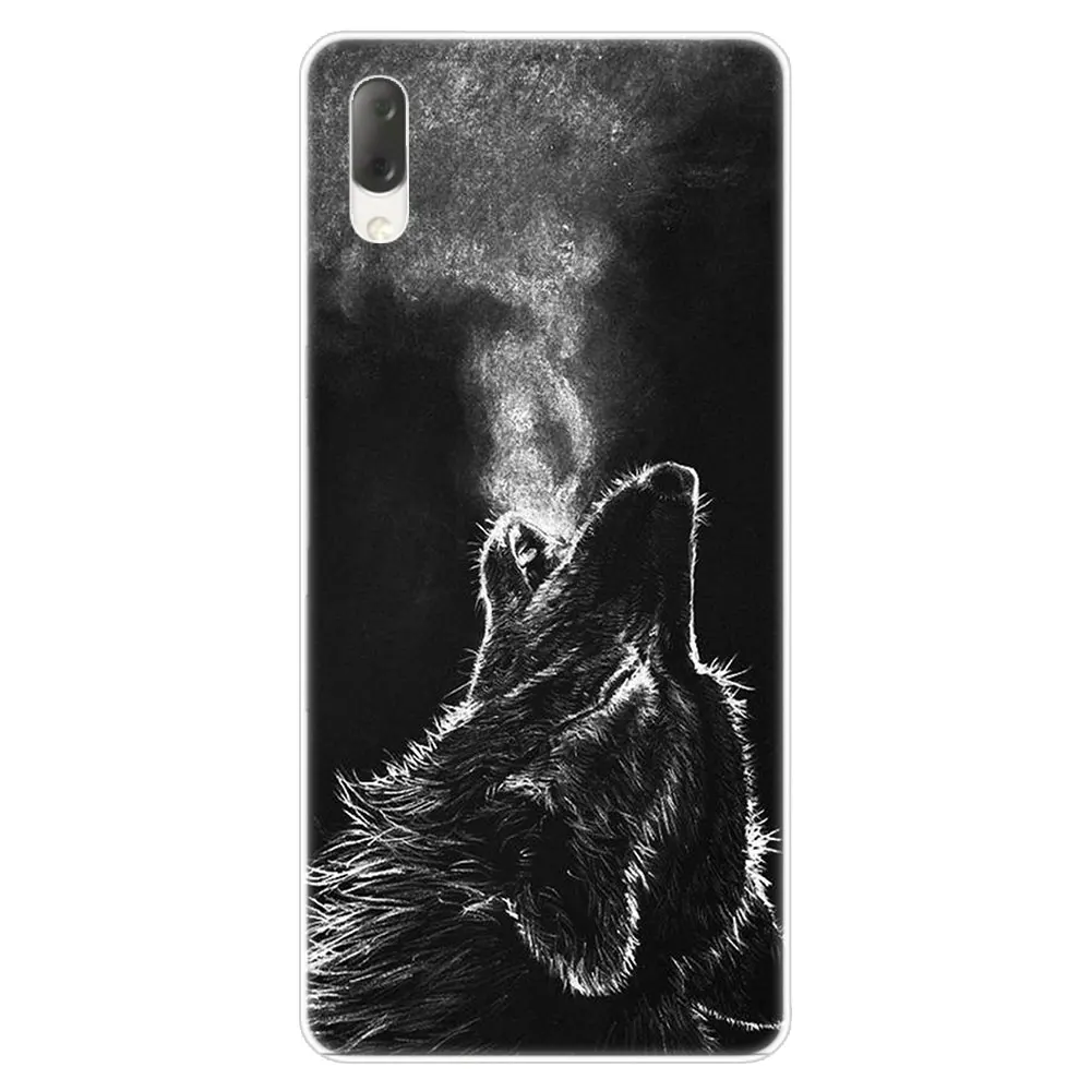 006 Животных "Волк" модная жесткий чехол для Sony Xperia L1 L2 L3 X XA XA1 XA2 XA3 ультра 10 плюс E5 XZ XZ1 XZ2 компактный XZ3 XZ5 2 20 крышка - Цвет: 006