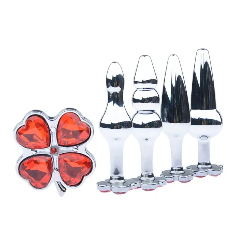 Анальная пробка набор 4 шт эльф сексуальные игрушки секс любовь игры массажер |