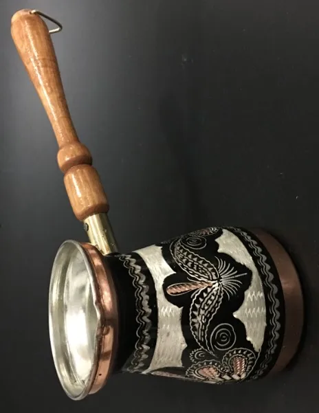 Турецкая кофейная утварь 470 мл/15 9 унций медная кофеварка для кофейника Turk Cezve