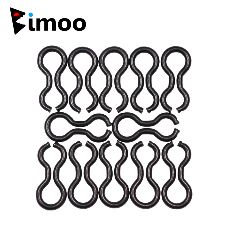 Bimoo 300/200 шт. рыболовные свинцовые быстрые защелки соединительные аксессуары