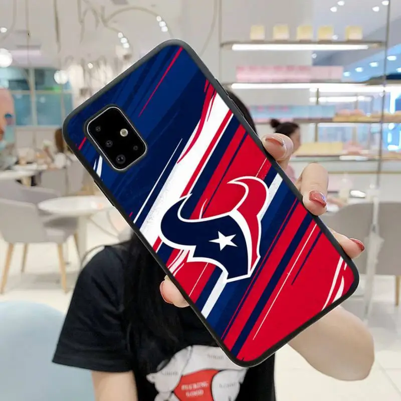 

Houston Texans Phone Case For Samsung S9 10 20Plus Note 7 8 9 10 10plus Pro J8 M30 31 A30s A71