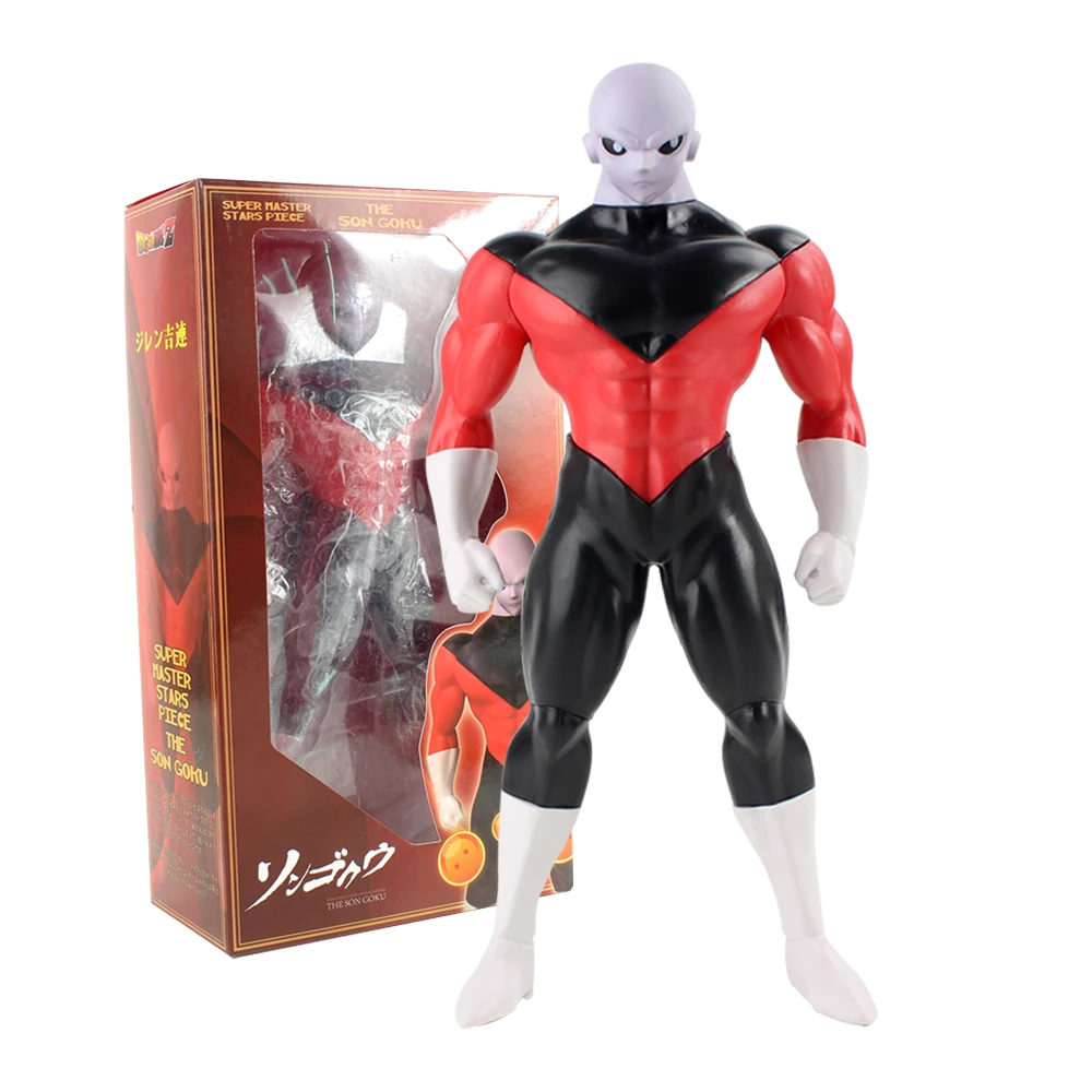 31cm Jiren With Box 44 см Dragon Ball Z Majin Boo Buu Сон Гоку Супер Saiyan фигурка злой Buu аниме модель DBZ игрушка подарок для детей - Цвет: 31cm Jiren With Box