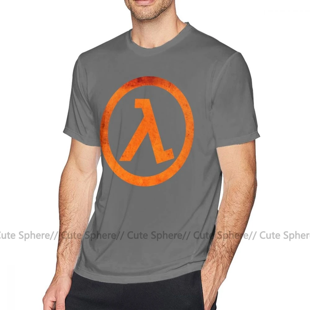 Футболка Half Life GEEK Half Life, футболка с логотипом ржавчины, Мужская футболка 6xl, 100 хлопок, забавная Повседневная футболка с короткими рукавами и принтом
