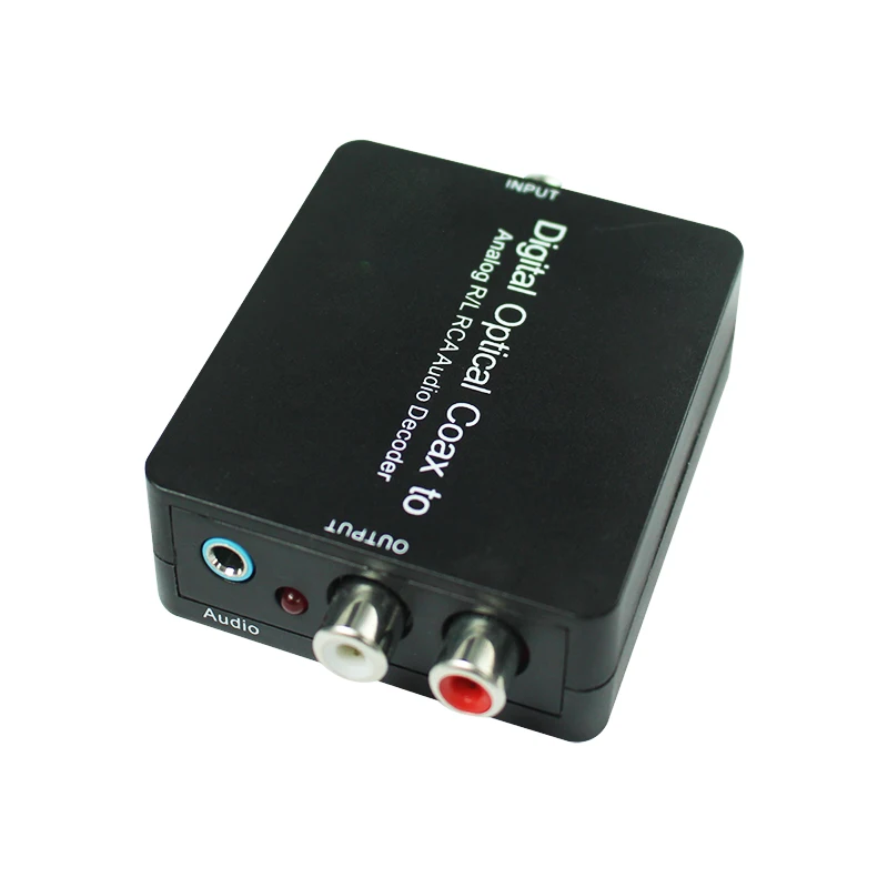 Аудио декодер SPDIF коаксиальный RCA Dolby DTS цифровой усилитель аналоговый конвертера