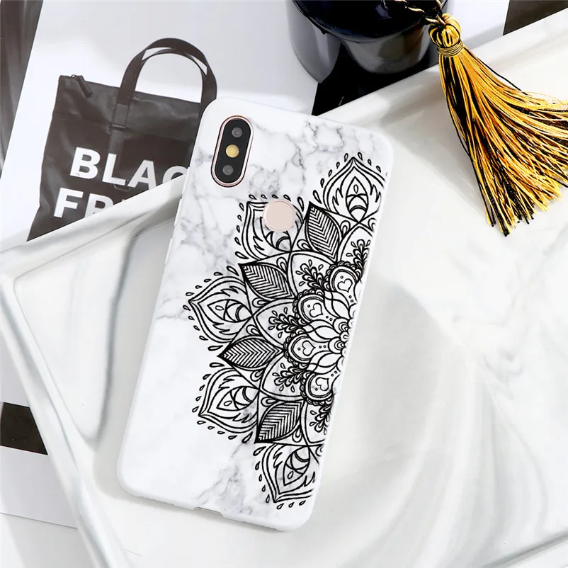dlsybhh Мраморный чехол для Xiao mi Red mi Note 7 5A 5 6 8 Pro 6A 7A Plus mi A3 A1 A2 8 9 Lite SE 9T F1 CC9 CC9e TPU Белый матовый чехол Funda - Цвет: dlsybhh