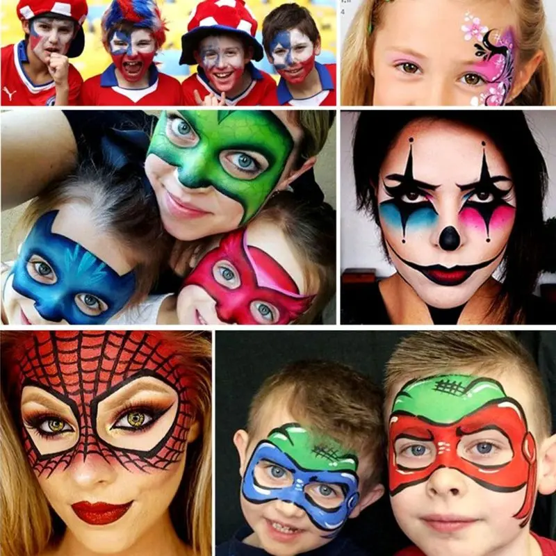 

Body Face Painting Cream Halloween Oil Color Children Dance Cosplay Makeup Pigment Supplies