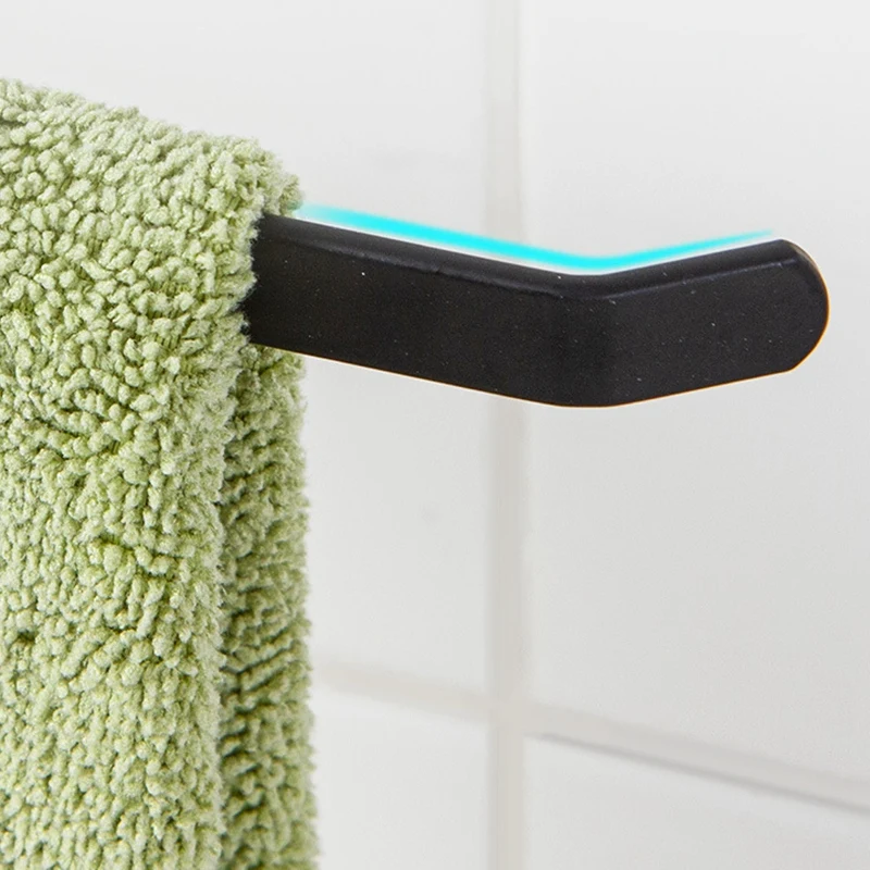 Настенный держатель для полотенец самоклеящаяся вешалка туалета балкона |