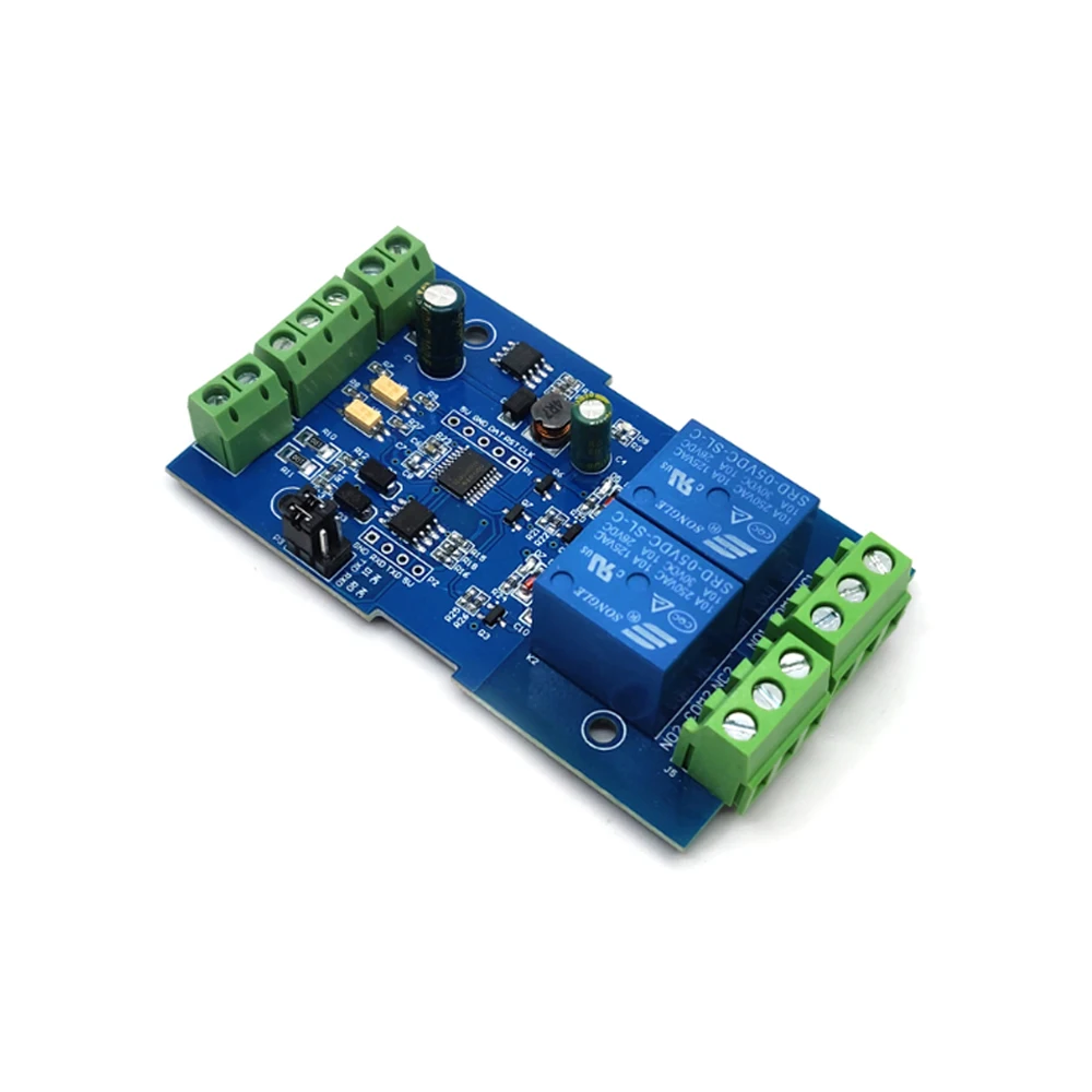 Релейный модуль Modbus RTU 7-24 В Протокол 2 4 канала 5 10 А/250 переменного/постоянного тока