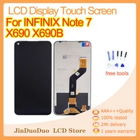 Original Lcds For INFINIX Note X690 X690B    LCD Display Touch Screen Panel Assembly Replacement Part Lcd Monitor Mobile Phone
