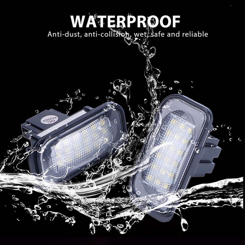 12 В светодиодный светильник для номерного знака автомобиля Trail s внешние