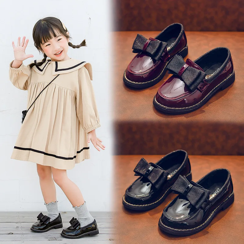 JUSTSL/обувь принцессы с мягкой подошвой для девочек Новинка весны 2020 года Модная