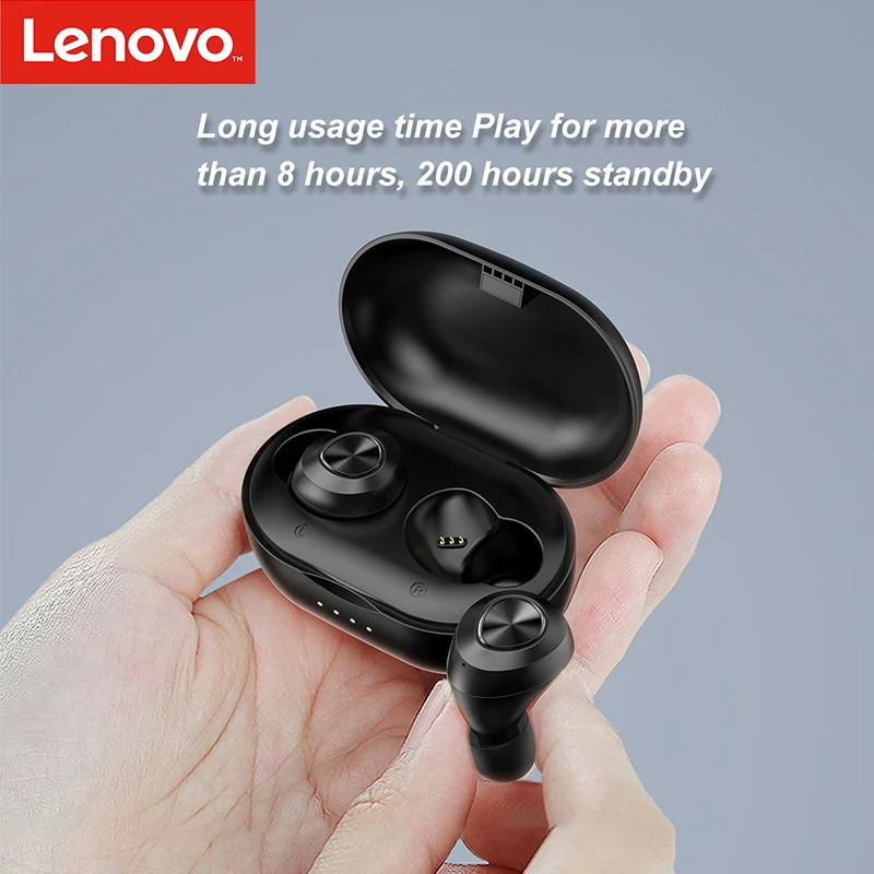 Оригинальные беспроводные наушники Lenovo HT10 True TWS BT5.0 с глубокими басами HD стерео