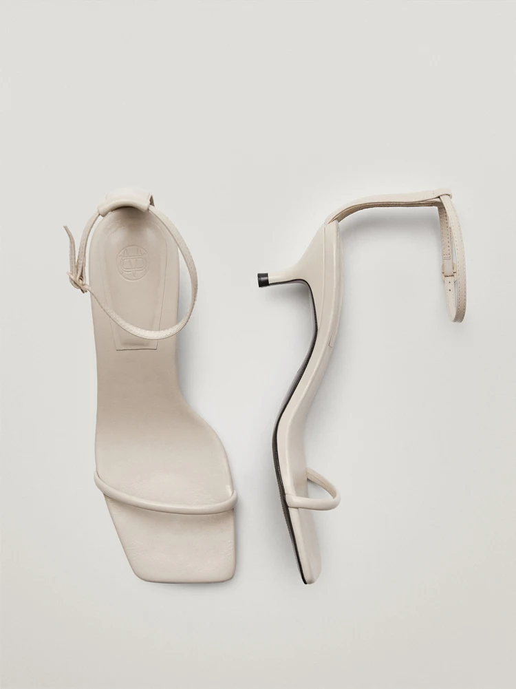

Withered 2021 Summer England Style Office LadyFashion Simple Party Sandals Women Sheep Sexy Thin Heel Shoes Woman Women Shoes