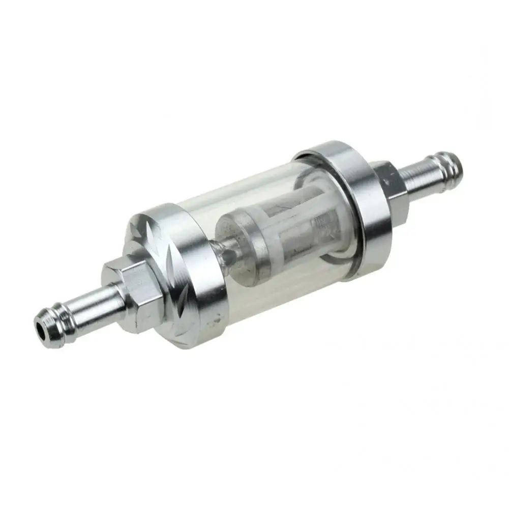 

Practical Good See-through Metal Gasoline Filter 5 Colors Gasoline Inline Filter High Durability Motorcycle Accessories