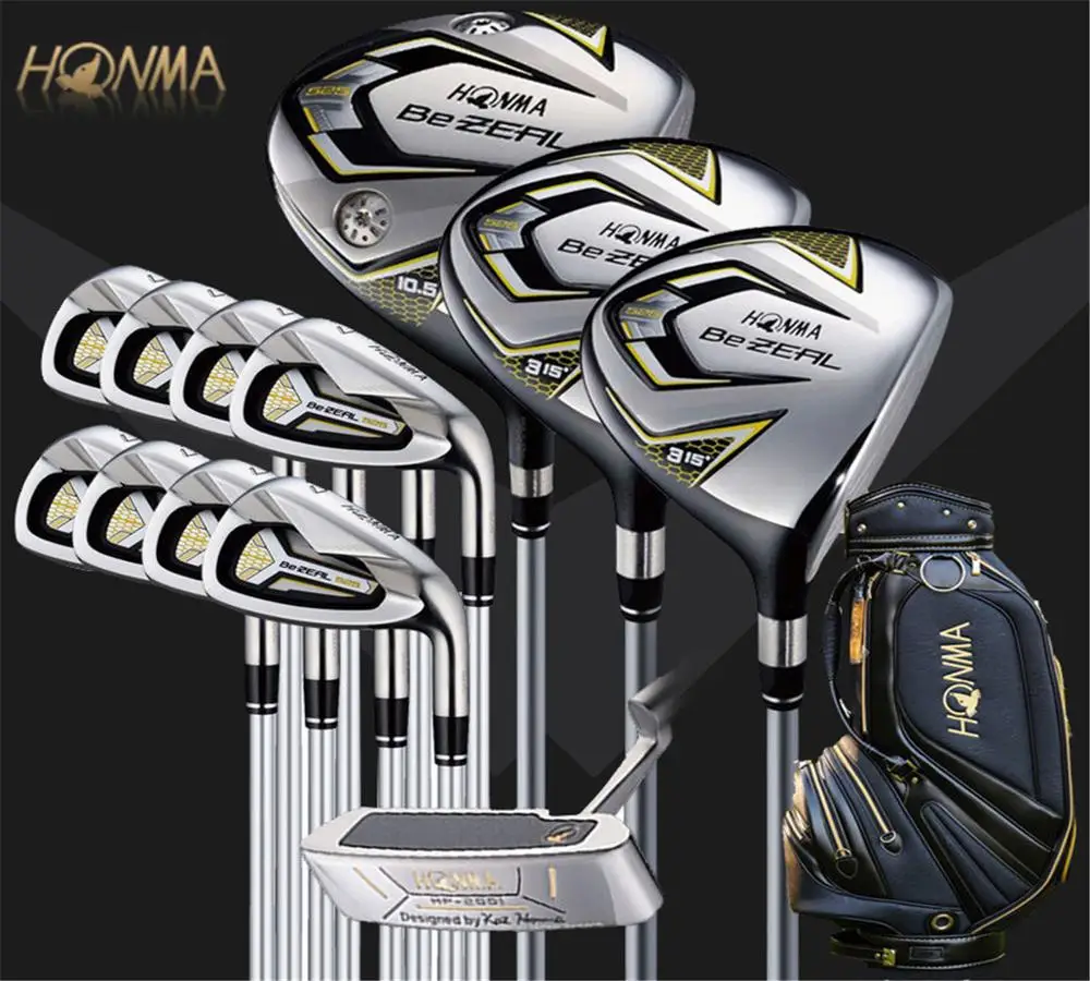 Новый golf club HONMA BEZEAL 525 полный комплект клюшка для гольфа деревянная железный