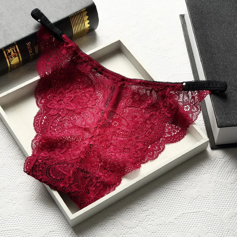 

Женские трусики, трусики с низкой талией, кружевные трусики, сексуальные прозрачные трусики с вырезами, новое женское белье для девушек
