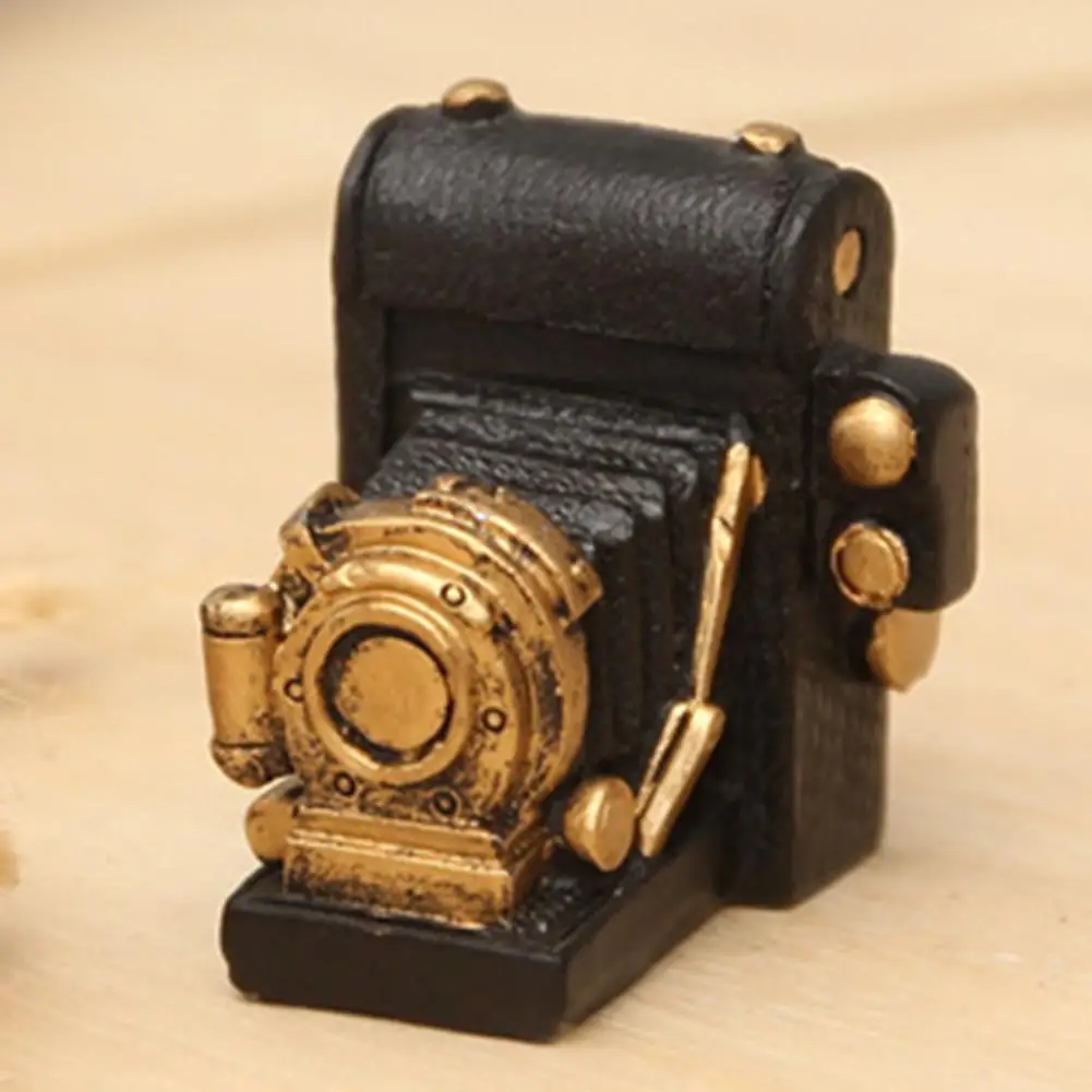 Антикварная полимерная машинка камера статуэтка пианино скульптура украшение