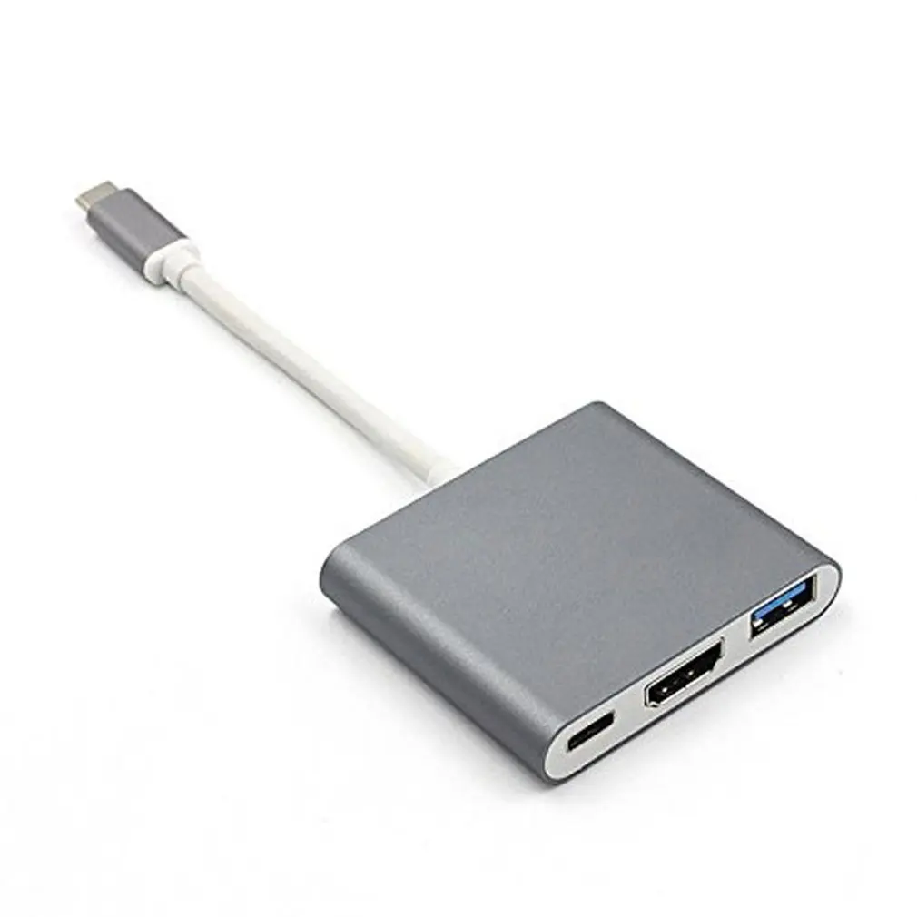 Mosible USB C концентратор к HDMI адаптер для Macbook Pro/Air Thunderbolt 3 Type 4K 0 порт доставка