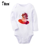 cute wreck it ralph ralf jones cat and girl kikis delivery service newborn baby outfits long sleeve jumpsuit 100 cotton