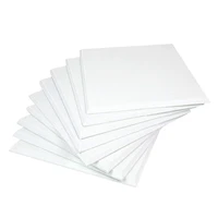 acoustic panels white 12 pieces high density beveled edge for wall decoration and acoustic treatment