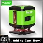Уровень лазерный Huepar, 360 , с краснымзеленым лучом