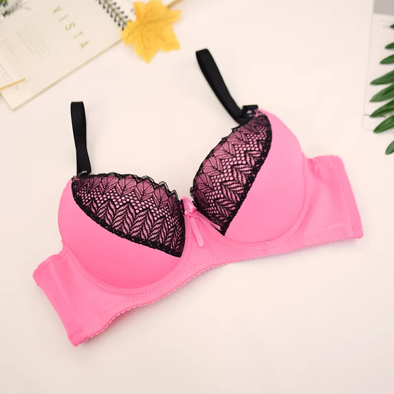 

Large B Cup Underwear Bra Push Up Adjustable Size Women's Breast Hugging Anti Sagging