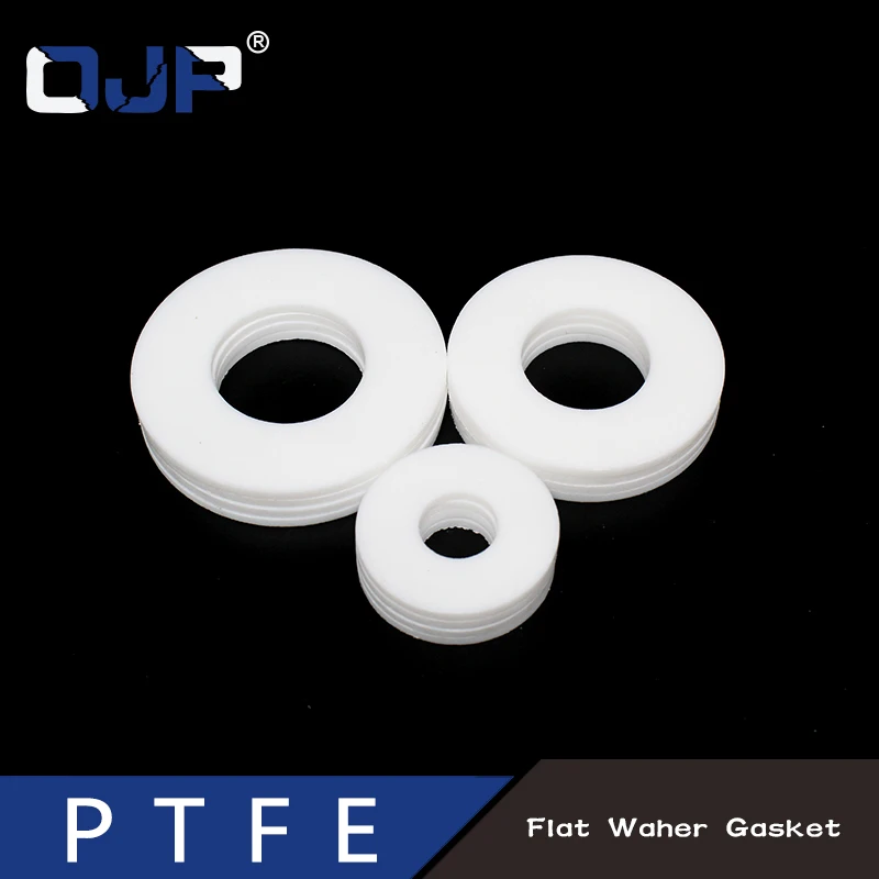 

Poly tetra fluoroethylene PTFE Gasket O-ring Corrugated hose faucet Washer Flat Gasket Sealing Ring for Shower Tube Washer Ring