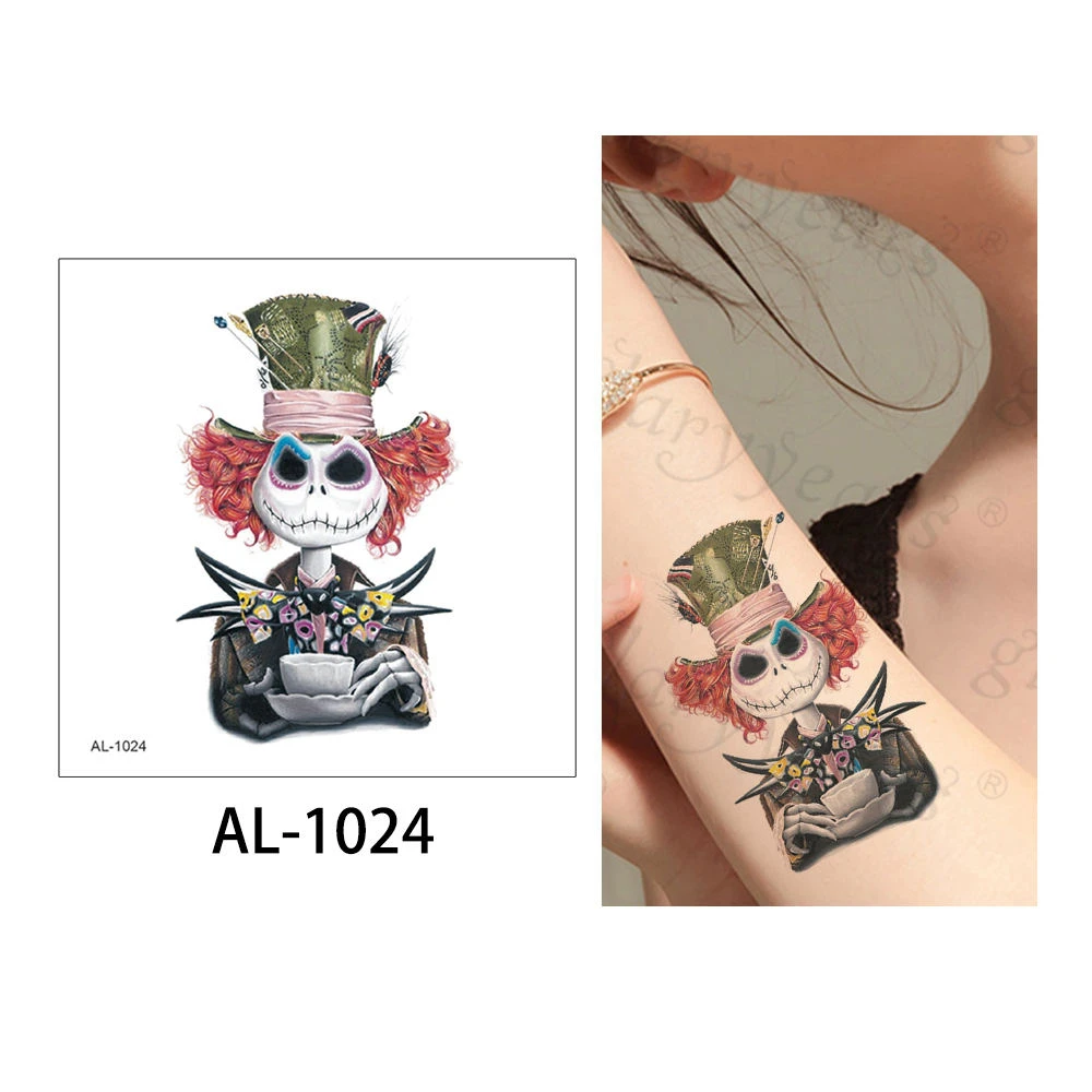 AL-1024 Glaryyears 1 лист 10*10 см футбол для временного макияжа тату-стикер поддельные тату флеш-тату водонепроницаемый маленький боди-арт для мужчин и женщин - Цвет: AL-1024