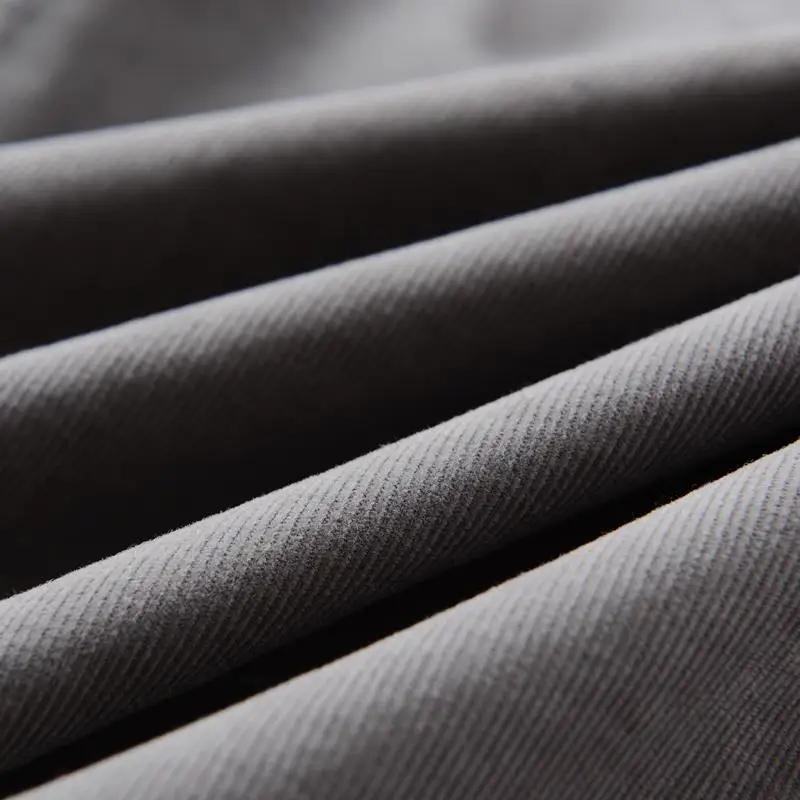 

Men's Long Sleeve Vintage 100% Cotton Corduroy Shirt Single Patch Pocket Standard-fit Button-down Autumn Outerwear Casual Shirts