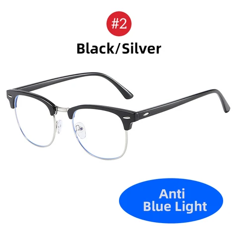 Винтажные очки VIVIBEE с защитой от синего света, блокирующие кожу, для мужчин и женщин, с квадратными лучами и фильтром, игровые очки в черной оправе, очки для компьютера